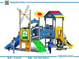 School Outdoor Playground Non-Standard Series of Children Slide (YL41252)