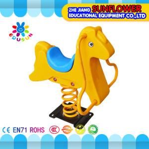 Plastic Spring Rider Outdoor Solitary Equipment Rocking Horse Children Toys (XYH12195A)