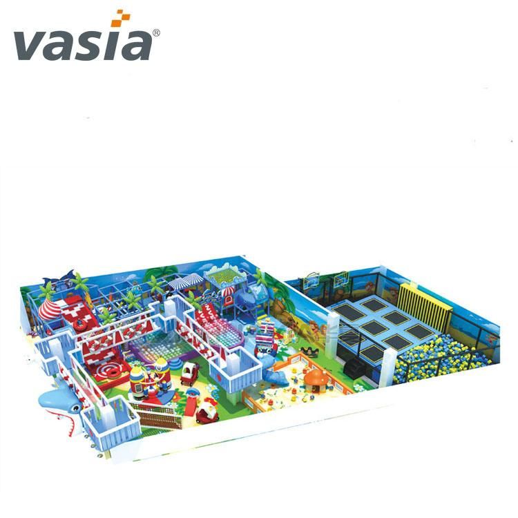 New Design Custom Plastic Indoor Playground Entertainment Play Set Equipment