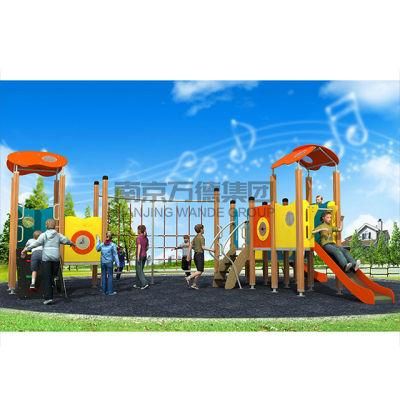 Amusement Park Children Outdoor PE Kids Outdoor Playground Equipment