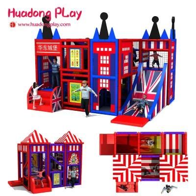 Children Soft Indoor Playground Equipment Indoor Maze Jungle Gym Naughty Castle