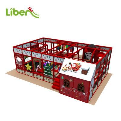 Happy Christmas Small Children Play Center Indoor Playground