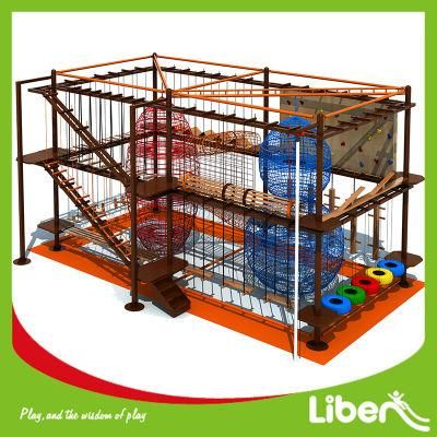 Amusement Park Indoor and Outdoor Adventure Rope Course