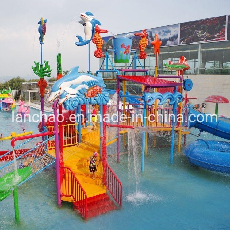 Hot Sale Fiberglass Water House Slide for Swimming Pool Park