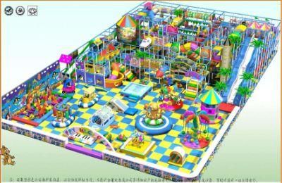 Big Amusement Naughty Castle Indoor Playground for Sale