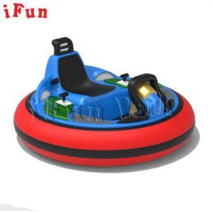 Indoor/Outdoor 2 Players Remote Control Battery and Coin Operated Powered Motorized Inflatable UFO Electric Bumper Car