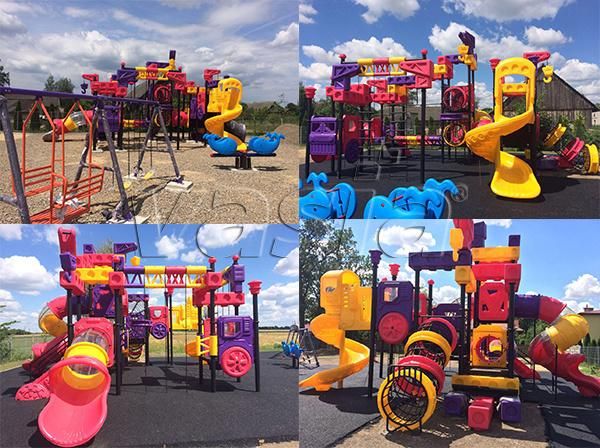 Comercial Outdoor Playground for Kindergarten, Outdoor Playground Equipment