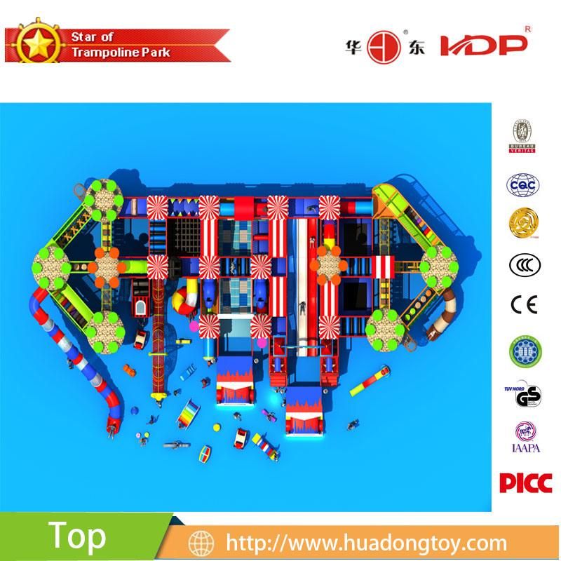 2018 New Children Fun Park GS Proved Playground Indoor Space Theme
