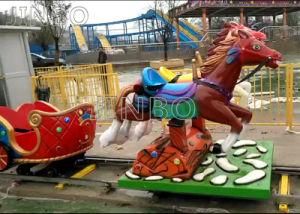 Family Rides Jinbo Horse Carriage Track Train for Sale