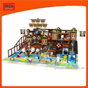 Indoor Kids Pirate Ship Playground, Kids Indoor Climbing Toys