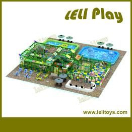 Ll-I44 Safe New Design Plastic Kids Indoor Playground