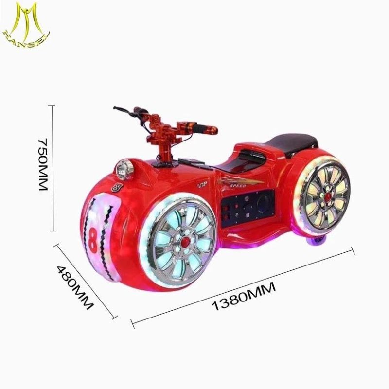 Hansel Coin Operated Motor Bike Walking Motobike Amusement Ride