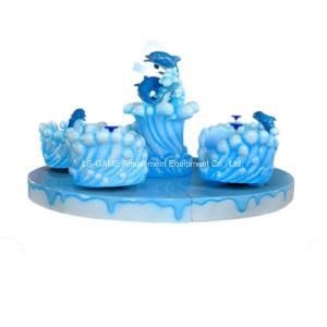 Revolving Seaspray Revolving Cup Kiddie Ride for Amusement Park