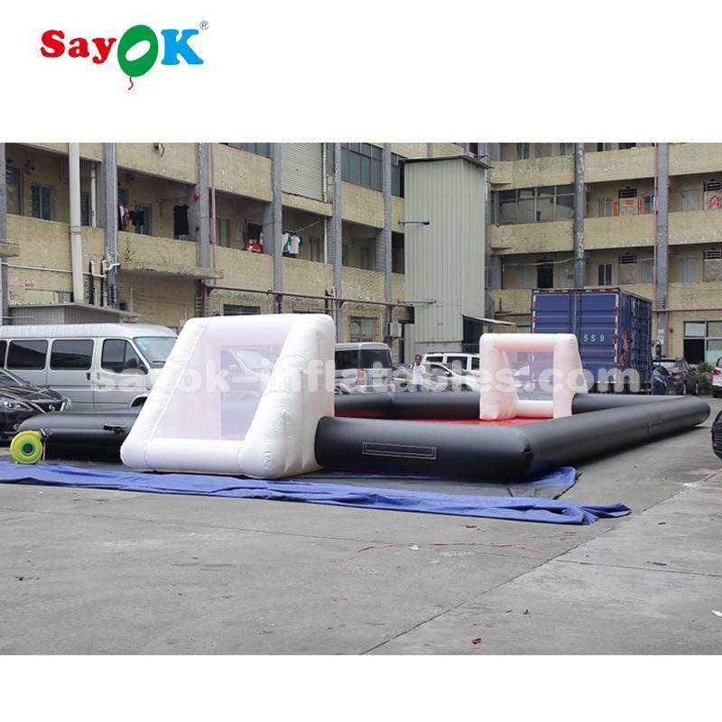 Giant Inflatable Sport Game Court Inflatable Soap Football Field