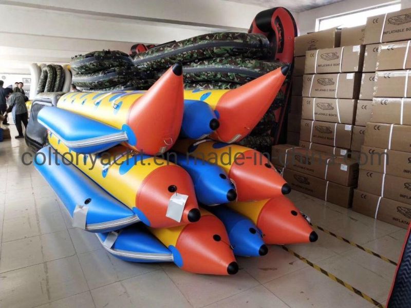 Hot Sale Inflatable Water Banana Boat, Funny Banana Boat, Inflatable Flyfish Boat