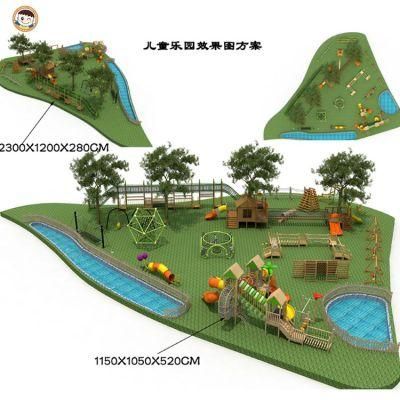 High Quality Happy Garden Playground, Children Outdoor Playground