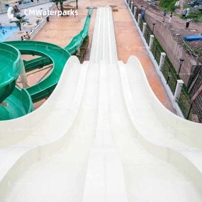 Hot Sale Water Park Equipment Fiberglass Mat Slide Water Slide for Adults