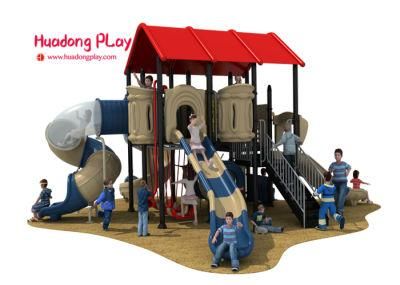 Children Large Outdoor Playground Equipment Plastic Slide
