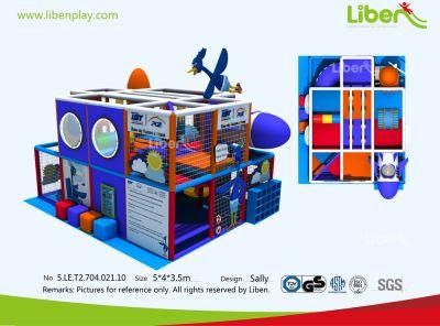 2014 Kids Indoor Plastic Slide Indoor Playground Equipment