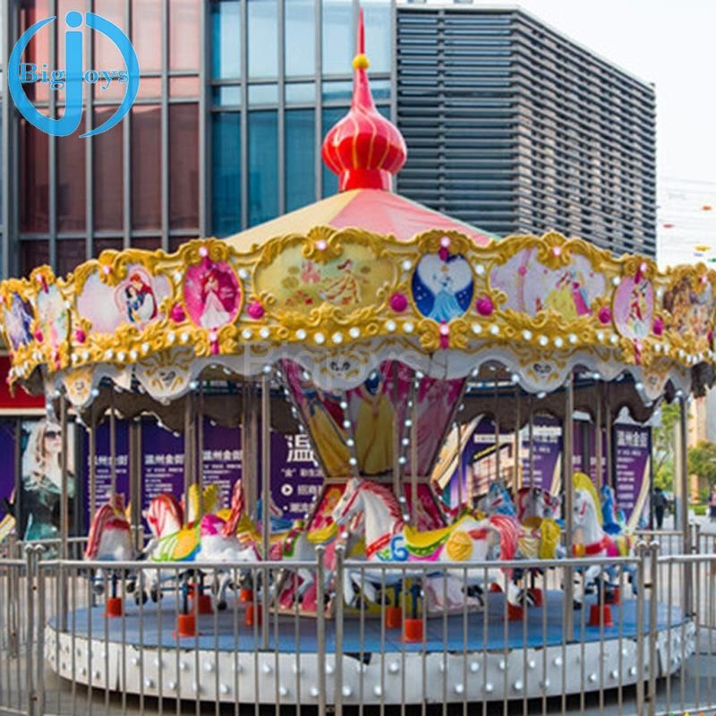Amusement Kiddie Ride Luxury Carousel Ride for Sale