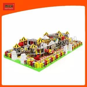 Castle Look Play House Indoor Playground with Big Ball Pit