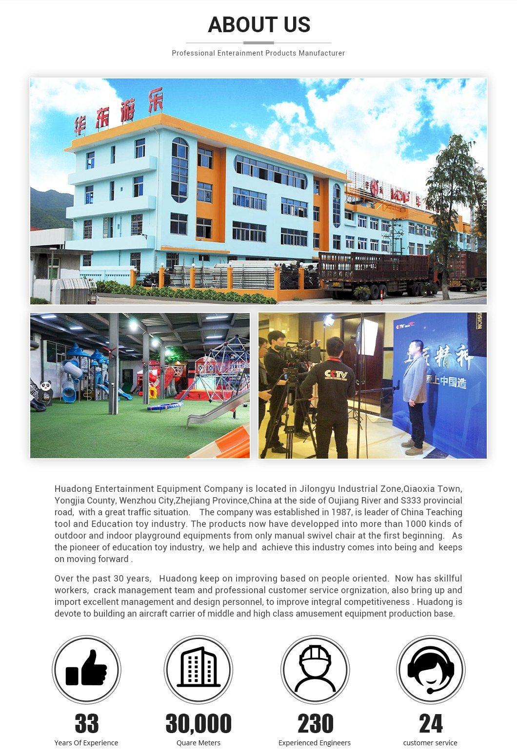 Plastic Material and Outdoor Type Amusement Park Playground