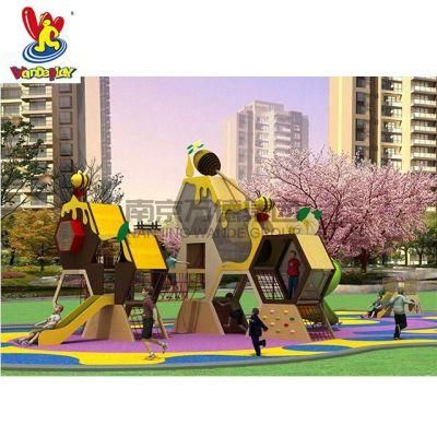 Bee Club Outdoor Children Playground Equipment Plastic Kids Toys