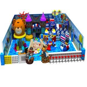 Jungle Style Indoor Playground with Trampoline Park
