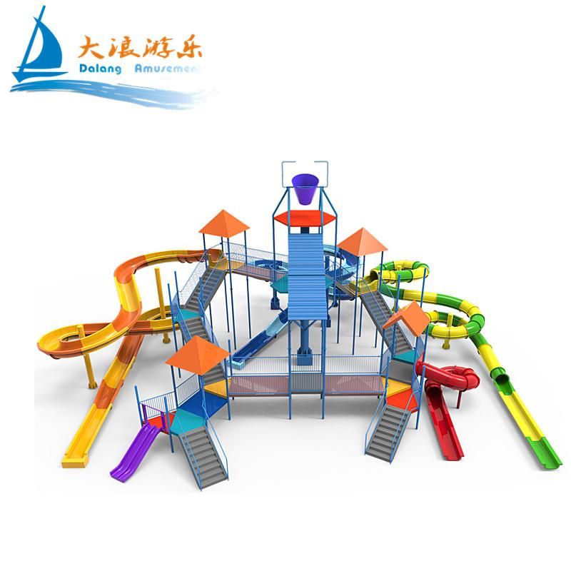 Discount Sale Cheap Price Kids and Adults Summer Adventure Larger Water Slide Playground