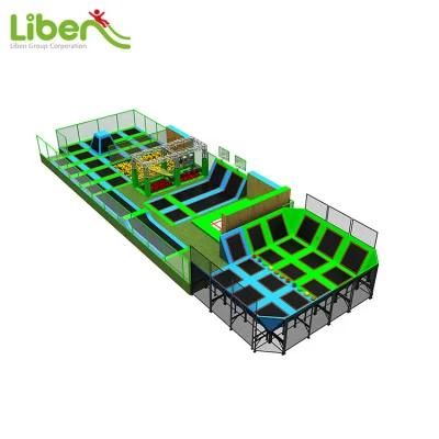 Liben Large Professional Trampoline Park for Both Kids and Adults