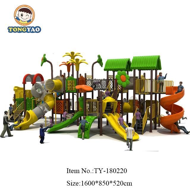 Popular Multifunction Children Outdoor Playground Small Assemble Amusement Park