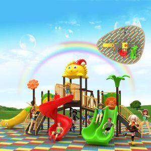 Outdoor Commercial Plastic Slide and Swing Combination Set (BBE-B39)