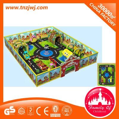 Simulation of Driving School Indoor Playground Soft Play Labyrinth for Kids