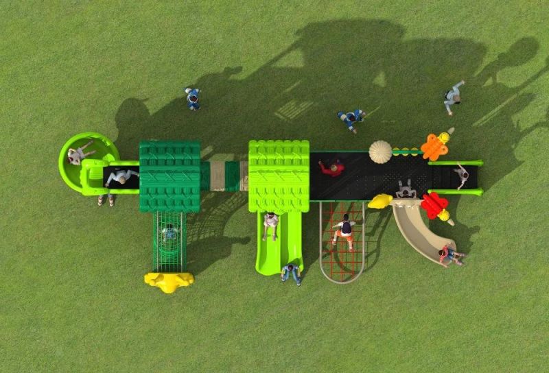 Cheap Price Children Outdoor Playground Equipment, Big Playground Slides for Sale