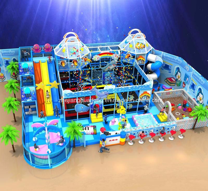 2019 New Multifunctional Ocean Serie Indoor Playground (HD19-205A)