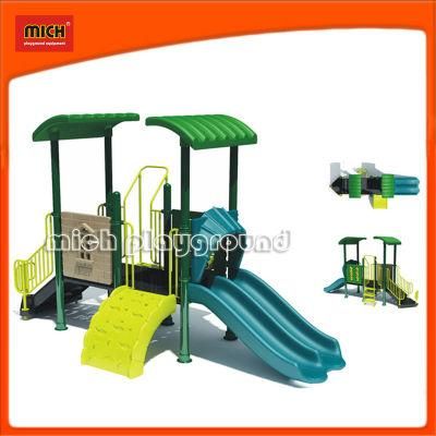 Mich Outdoor Children Double Slides with Climbing Board Playhouse (1076A)