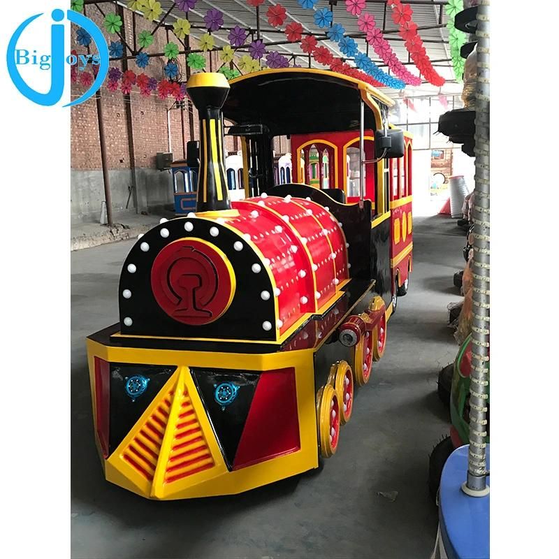 High Quality Commercial Outdoor Adult Amusement Park Electric Trackless Train