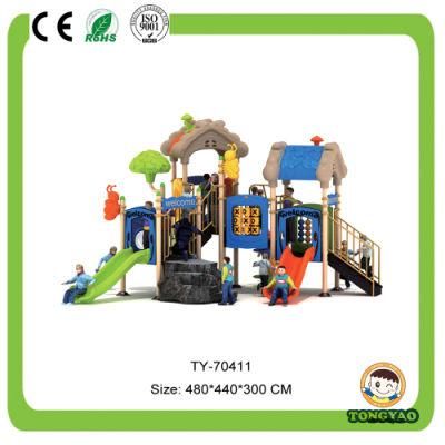 Ce Approved Outdoor Playground Slide for Children (TY-70411)