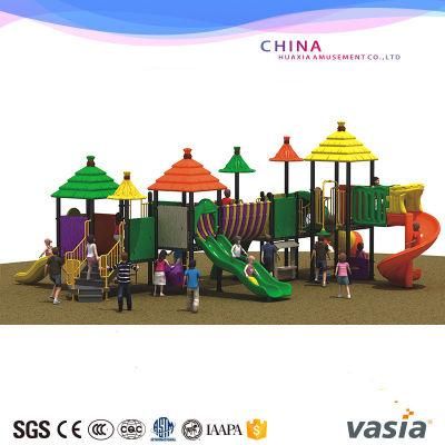 Children Outdoor Playground Plastic Slide Equipment for Hot Selling
