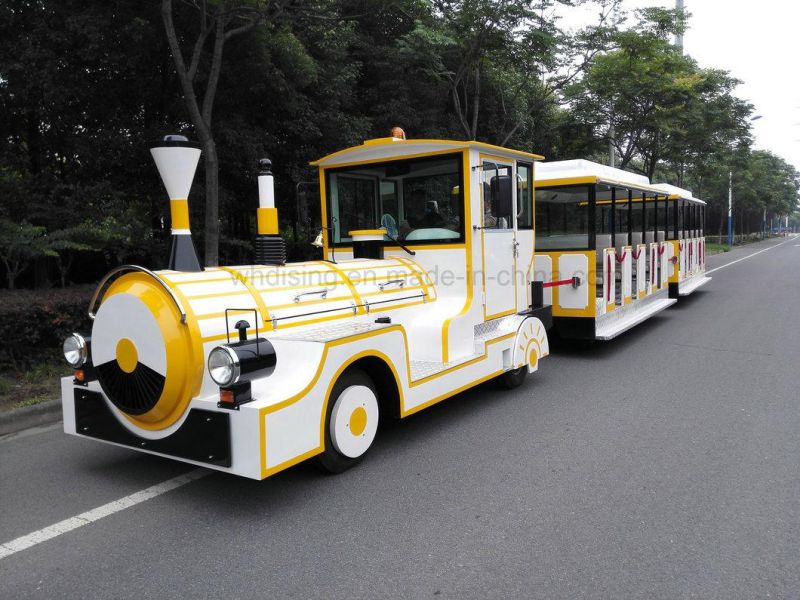 Amusement Ride Equipments 42 Seater Electric Tourist Train for Park