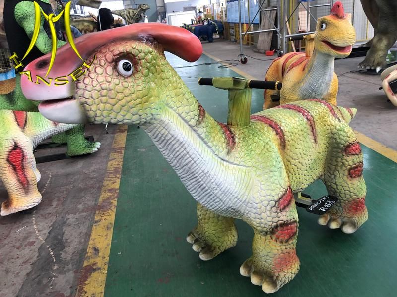 Hansel Amusement Park Ride Electric Dinosaur Scooter Rides