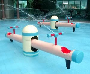 Water Seesaw for Kids-Waterpark Equipment (L3000*H500)