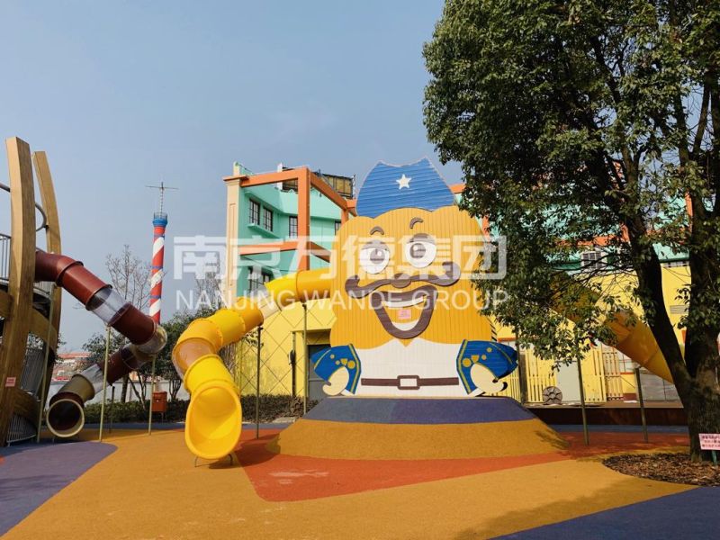 Plastic Toy Kids Slide Children Outdoor Playground Equipment Amusement Park