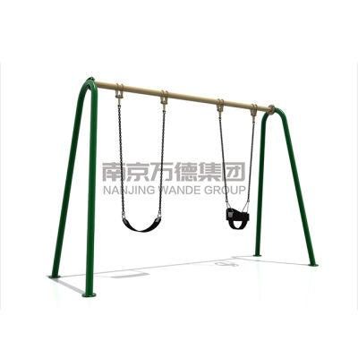 GS TUV Standard Amusement Park Outdoor Playground Equipment Baby Seat Kids Swing Set