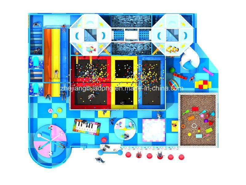 2019 New Multifunctional Ocean Serie Indoor Playground (HD19-205A)