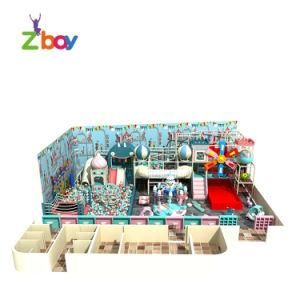 Indoor Playground, Children Happy Castle Play Party Center Equipment Play Zone, Kids Indoor Exercise