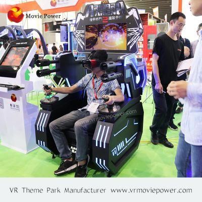 Kunfu Robot Arcade Game Machines Online Multiplayer 9d Vr Simulator
