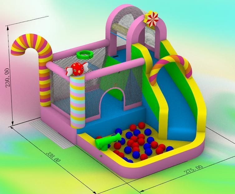 Commercial Various Styles PVC Inflatable Bounce Castle with Slide Jumping Castle Inflatable Bounce House Inflatable Bouncer