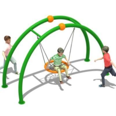 Park Outdoor Playground Equipment Kids Amusement Park Single Swing Set