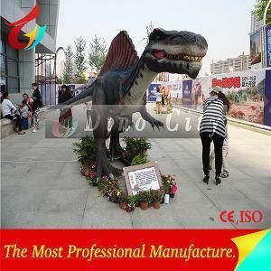 Outdoor Playground Equipment Dinosaur Animatronic Alive (LCKL07)